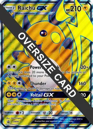Raichu GX (SM90) (Jumbo Card) [Sun & Moon: Black Star Promos] Pokémon