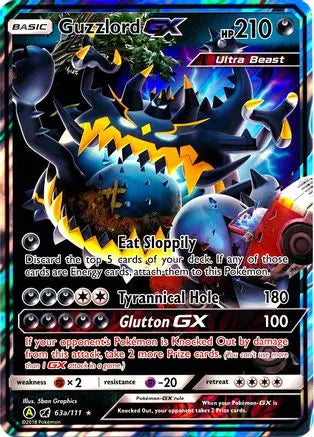 Guzzlord GX (63a/111) [Alternate Art Promos] Pokémon