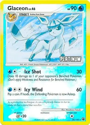 Glaceon (20/100) [Burger King Promos: 2009 Collection] Pokémon