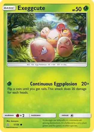 Exeggcute (1/156) [Sun & Moon: Ultra Prism] Pokémon