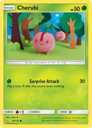 Cherubi (10/156) [Sun & Moon: Ultra Prism] Pokémon