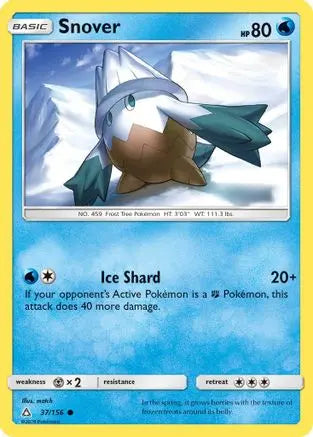 Snover (37/156) [Sun & Moon: Ultra Prism] Pokémon