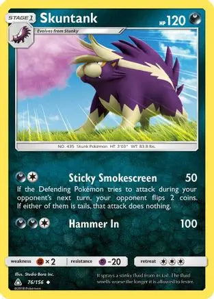 Skuntank (76/156) [Sun & Moon: Ultra Prism] Pokémon