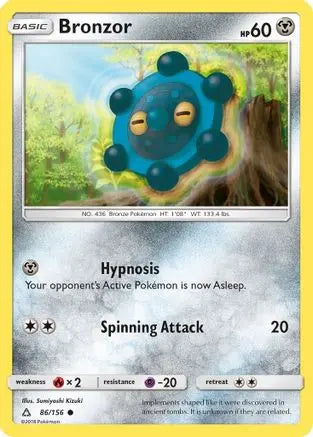 Bronzor (86/156) [Sun & Moon: Ultra Prism] Pokémon