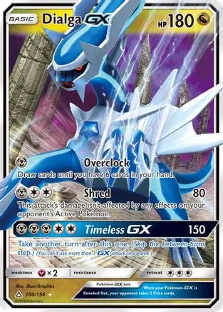 Dialga GX (100/156) [Sun & Moon: Ultra Prism] Pokémon