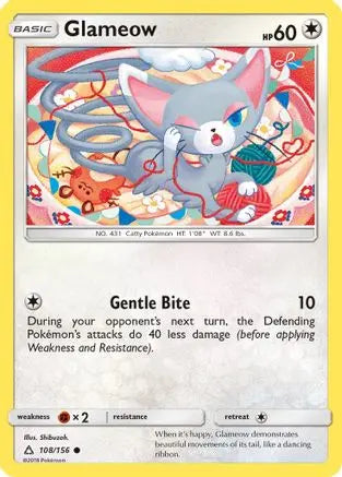 Glameow (108/156) [Sun & Moon: Ultra Prism] Pokémon
