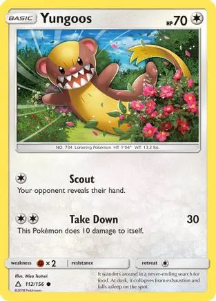 Yungoos (112/156) [Sun & Moon: Ultra Prism] Pokémon