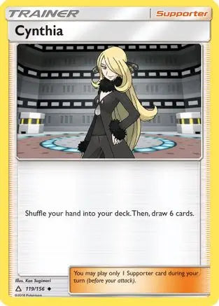 Cynthia (119/156) [Sun & Moon: Ultra Prism] Pokémon