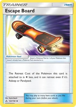 Escape Board (122/156) [Sun & Moon: Ultra Prism] Pokémon