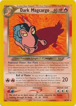 Dark Magcargo (18/105) [Neo Destiny Unlimited] Pokémon