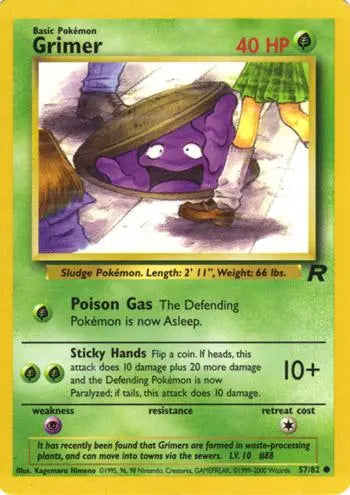 Grimer (57/82) [Team Rocket Unlimited] Pokémon