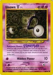 Unown [V] (89/105) [Neo Destiny Unlimited] Pokémon