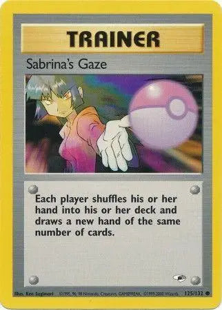 Sabrina's Gaze (125/132) [Gym Heroes Unlimited] Pokémon
