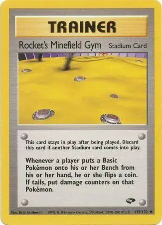 Rocket's Minefield Gym (119/132) [Gym Challenge Unlimited] Pokémon