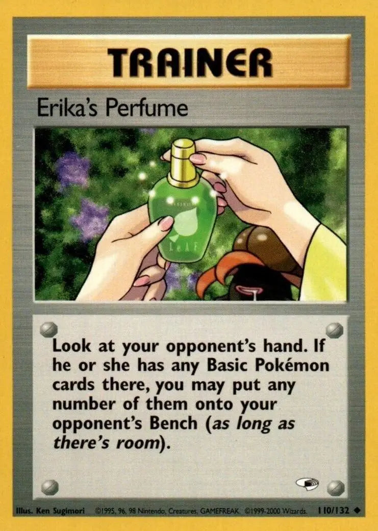 Erika's Perfume (110/132) [Gym Heroes Unlimited] Pokémon