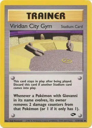 Viridian City Gym (123/132) [Gym Challenge Unlimited] Pokémon