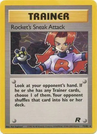Rocket's Sneak Attack (72/82) [Team Rocket Unlimited] Pokémon