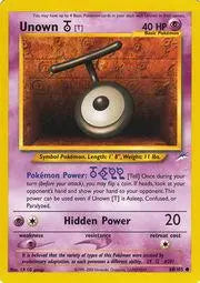 Unown [T] (88/105) [Neo Destiny Unlimited] Pokémon
