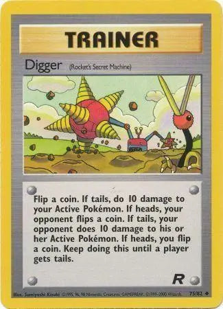 Digger (75/82) [Team Rocket Unlimited] Pokémon