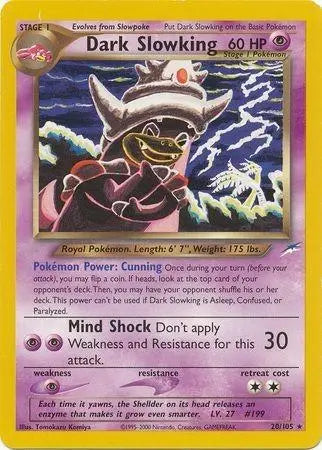 Dark Slowking (20/105) [Neo Destiny Unlimited] Pokémon