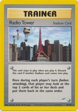 Radio Tower (95/105) [Neo Destiny Unlimited] Pokémon