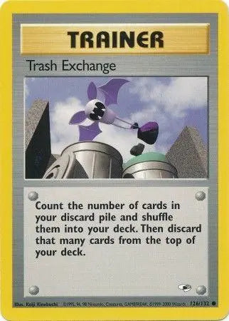 Trash Exchange (126/132) [Gym Heroes Unlimited] Pokémon