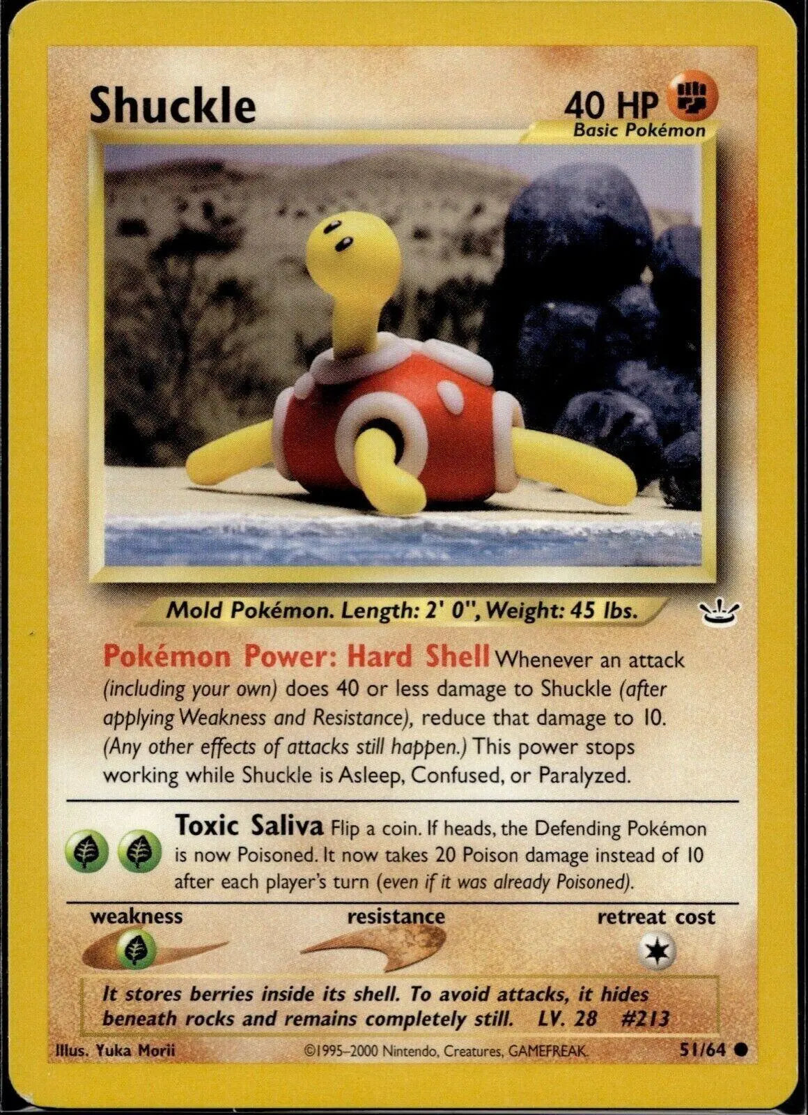 Shuckle (51/64) [Neo Revelation Unlimited] Pokémon