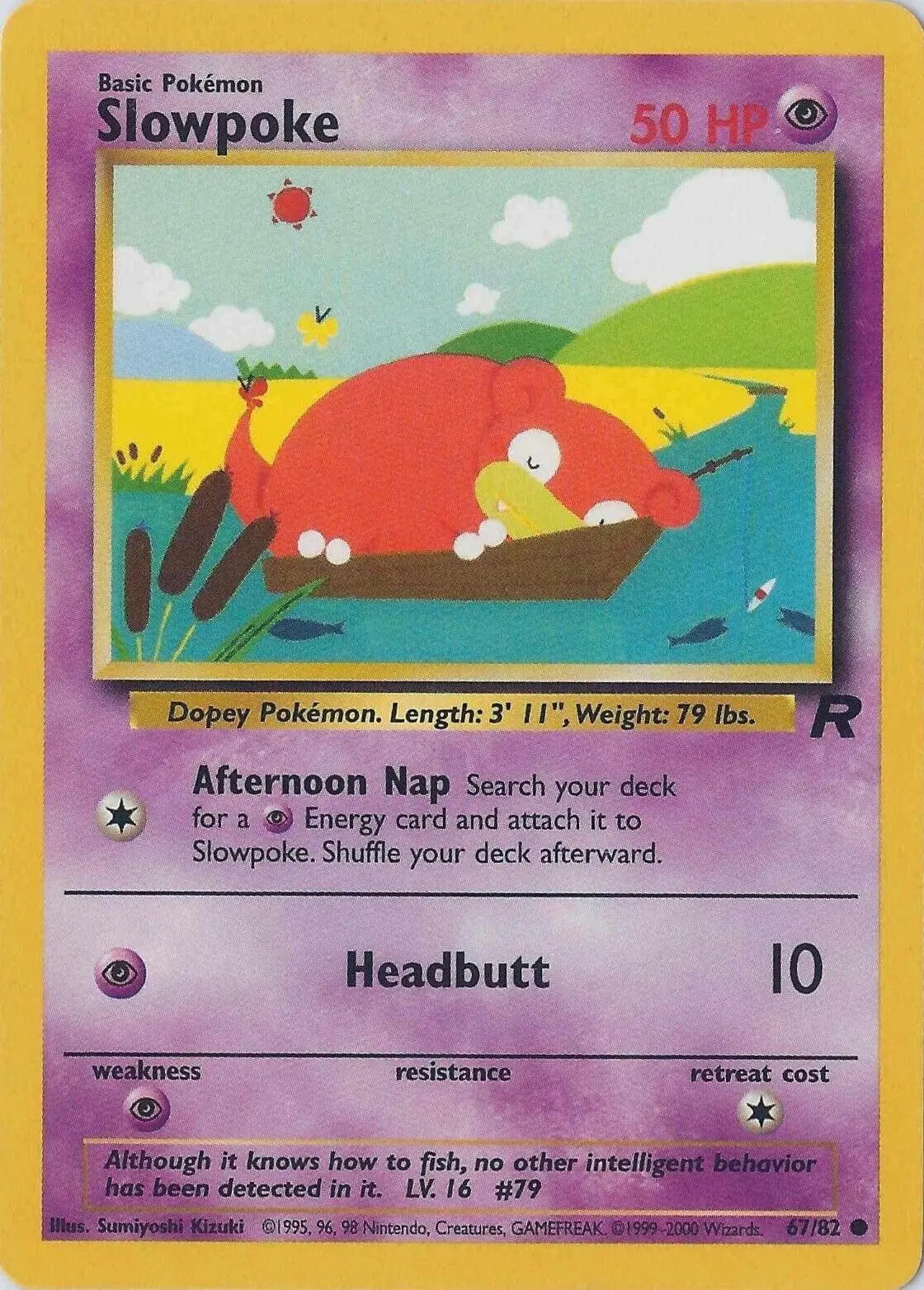 Slowpoke (67/82) [Team Rocket Unlimited] Pokémon