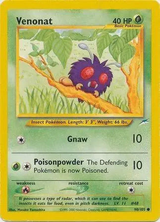 Venonat (90/105) [Neo Destiny Unlimited] Pokémon