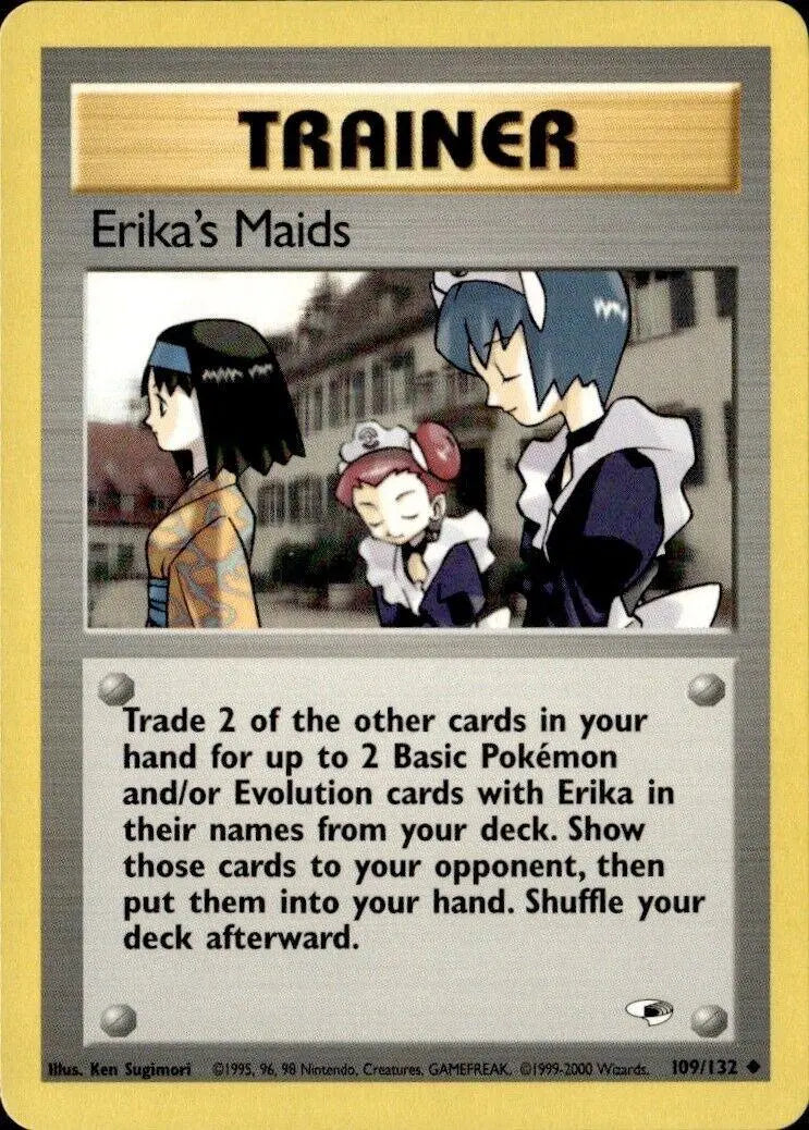 Erika's Maids (109/132) [Gym Heroes Unlimited] Pokémon