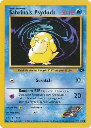 Sabrina's Psyduck (99/132) [Gym Challenge Unlimited] Pokémon