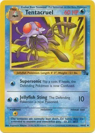Tentacruel (44/62) [Fossil Unlimited] Pokémon