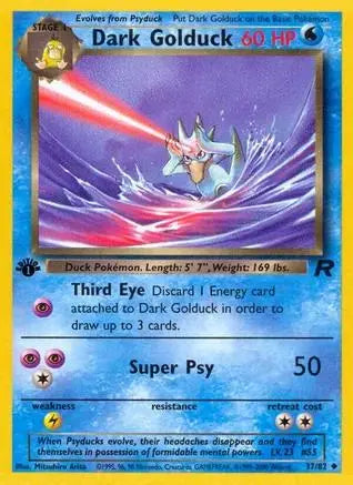 Dark Golduck (37/82) [Team Rocket Unlimited] Pokémon