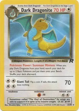Dark Dragonite (22/82) [Team Rocket Unlimited] Pokémon