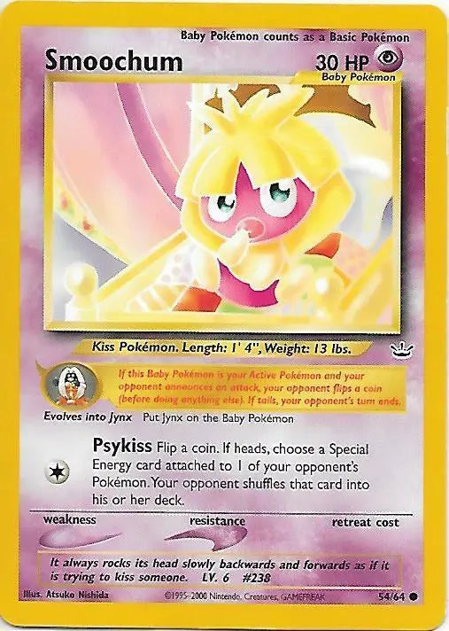 Smoochum (54/64) [Neo Revelation Unlimited] Pokémon