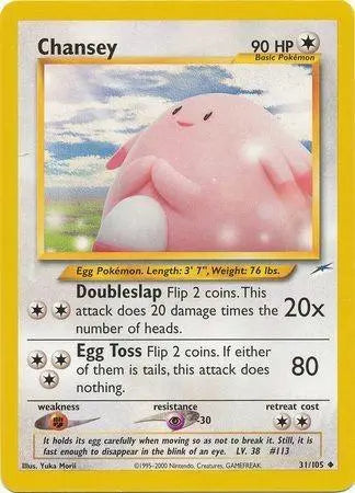 Chansey (31/105) [Neo Destiny Unlimited] Pokémon