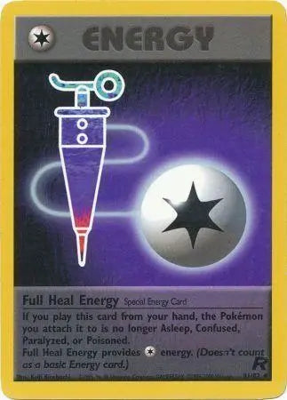Full Heal Energy (81/82) [Team Rocket Unlimited] Pokémon