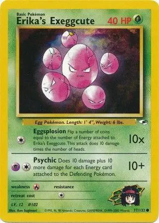 Erika's Exeggcute (77/132) [Gym Heroes Unlimited] Pokémon