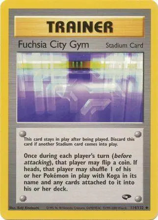 Fuchsia City Gym (114/132) [Gym Challenge Unlimited] Pokémon