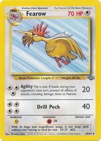 Fearow (36/64) [Jungle Unlimited] Pokémon