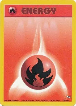 Fire Energy (128/132) [Gym Heroes Unlimited] Pokémon