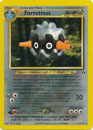 Forretress (21/75) [Neo Discovery Unlimited] Pokémon