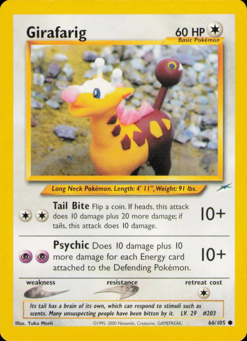 Girafarig (66/105) [Neo Destiny Unlimited] Pokémon