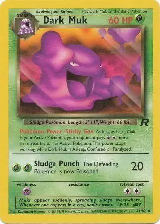 Dark Muk (41/82) [Team Rocket Unlimited] Pokémon