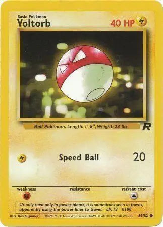 Voltorb (69/82) [Team Rocket Unlimited] Pokémon
