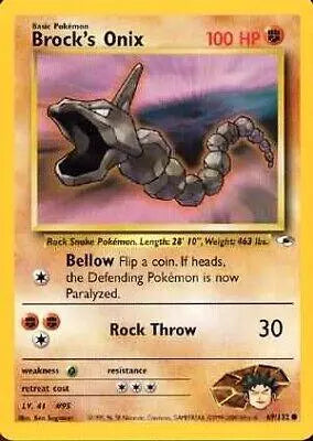 Brock's Onix (69/132) [Gym Heroes Unlimited] Pokémon