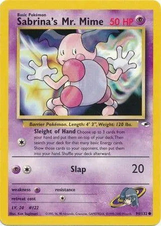 Sabrina's Mr. Mime (94/132) [Gym Heroes Unlimited] Pokémon