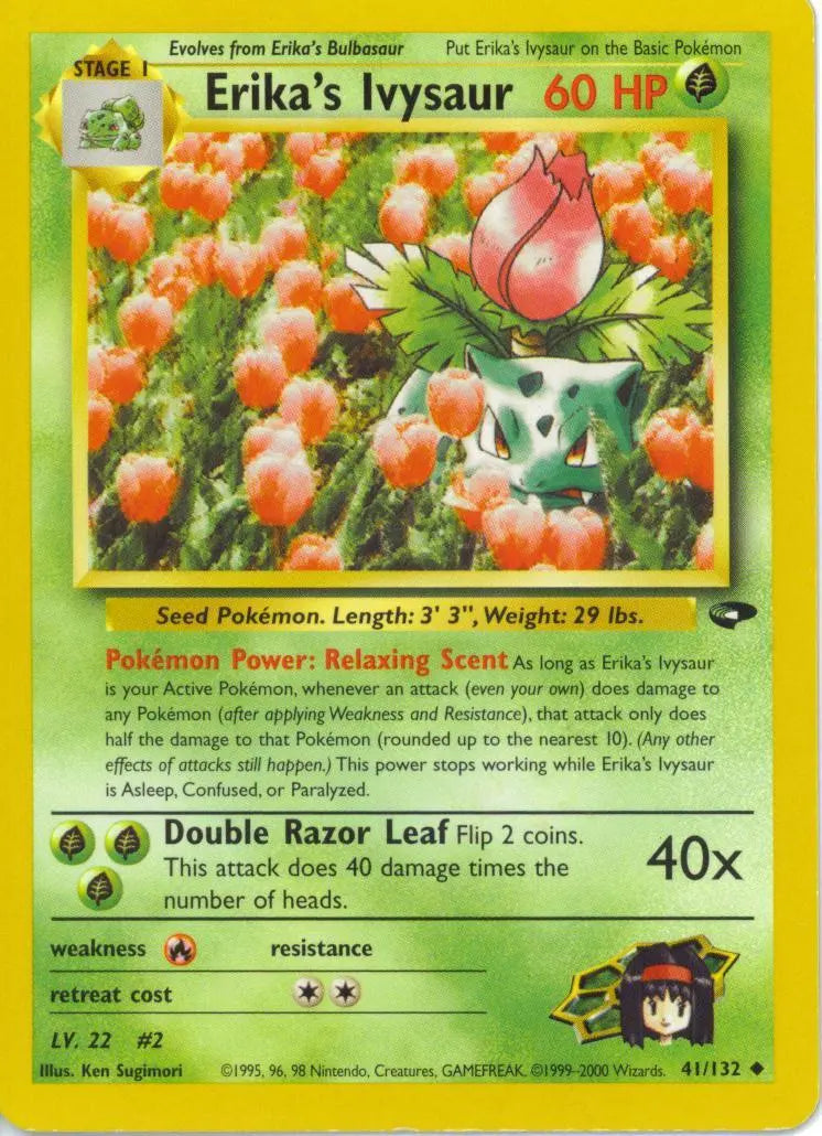 Erika's Ivysaur (41/132) [Gym Challenge Unlimited] Pokémon
