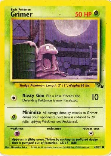 Grimer (48/62) [Fossil Unlimited] Pokémon