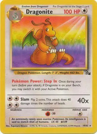 Dragonite (19/62) [Fossil Unlimited] Pokémon
